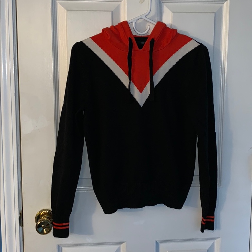 Forever 21 Color Block Hoodie